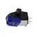 Angle. Audio-Technica - Audio Technica AT-XP3 DJ Phonograph Cartridge - Blue.