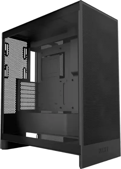 NZXT - H7 Flow 2024 Mid-Tower ATX PC Case - Black