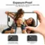 Exposure Proof Camera lens film with night circle, maintains the original pixels even the flash turned on - High-definition, does not affect the shooting Blurred, affecting the shooting.