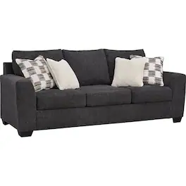Ashly - Nate Sofa - Charcoal
