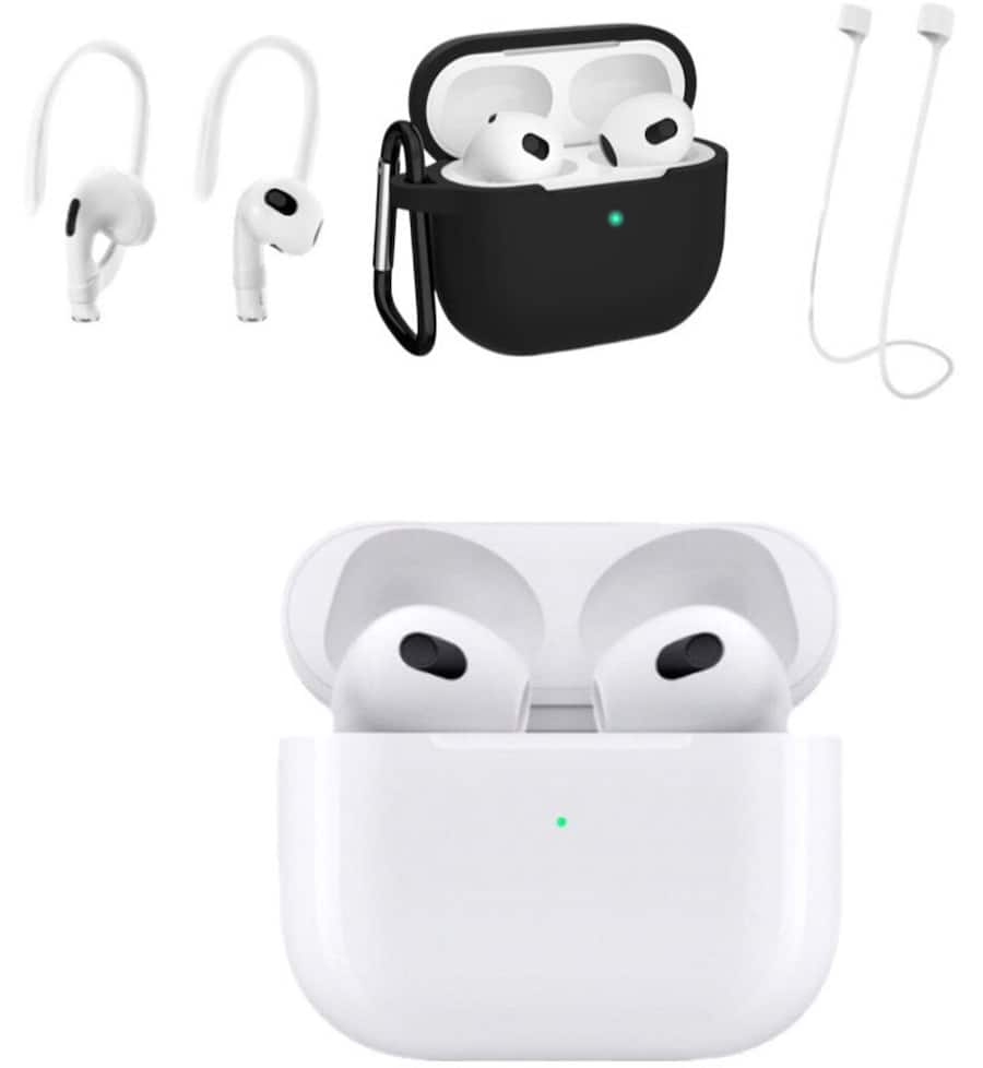 Apple AirPods (3rd generation) with Lightning Charging Case Black Apple AirPods (3rd generation) with Lightning Charging Case Black