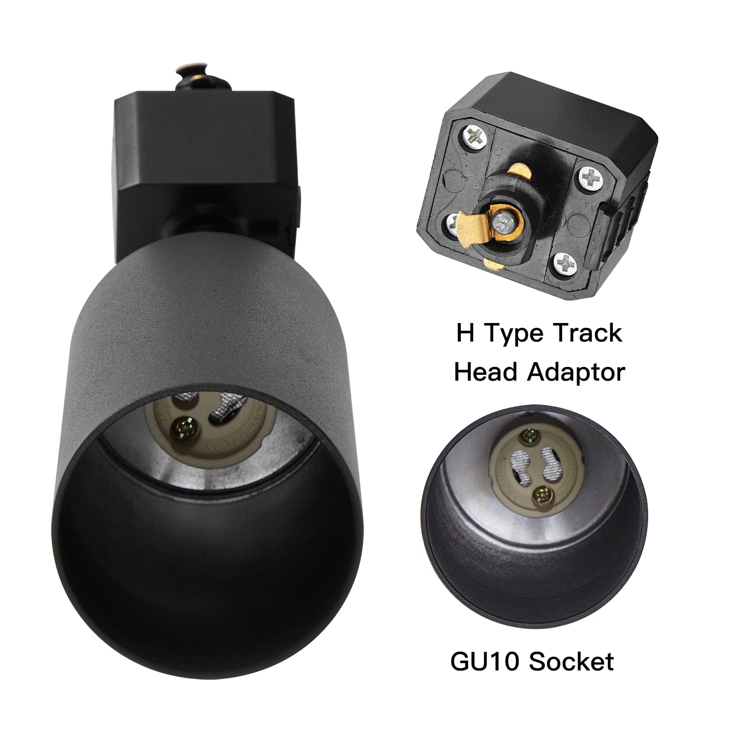 H Type Track Head Adaptor  
GU10 Socket
