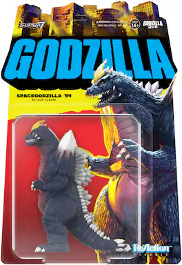 Super7 - Toho - ReAction Figures Wv11 - Space Godzilla - COLLECTIBLES - Multicolor