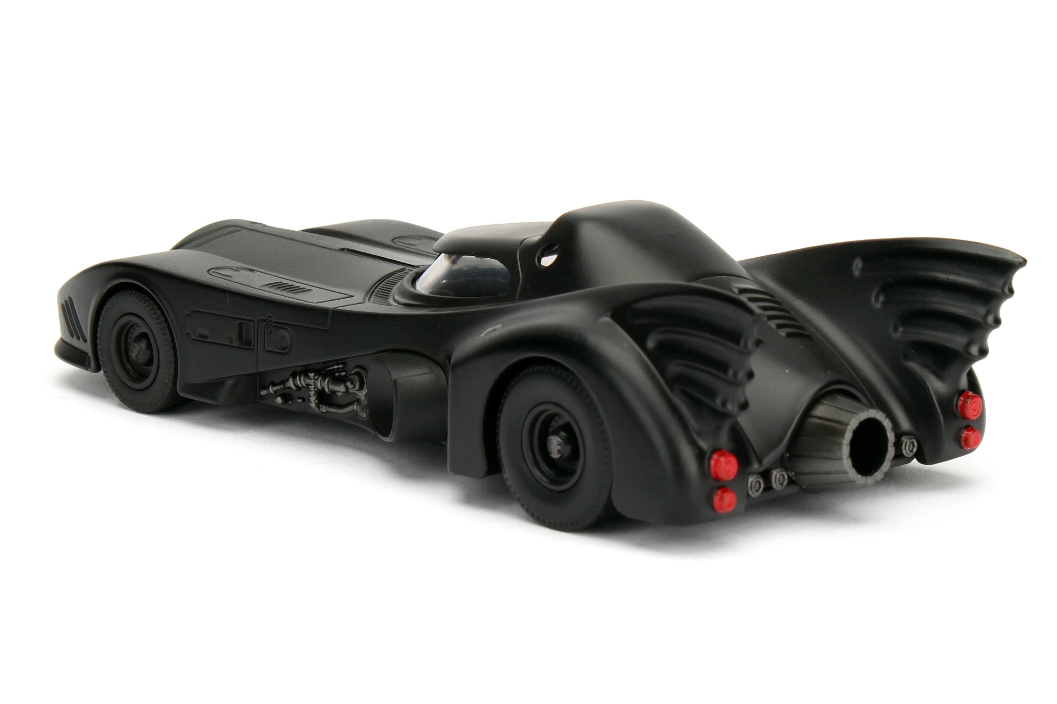 Left. Jada - 1989 Batman Batmobile 1/32 Diecast Model Car by Jada - Black.