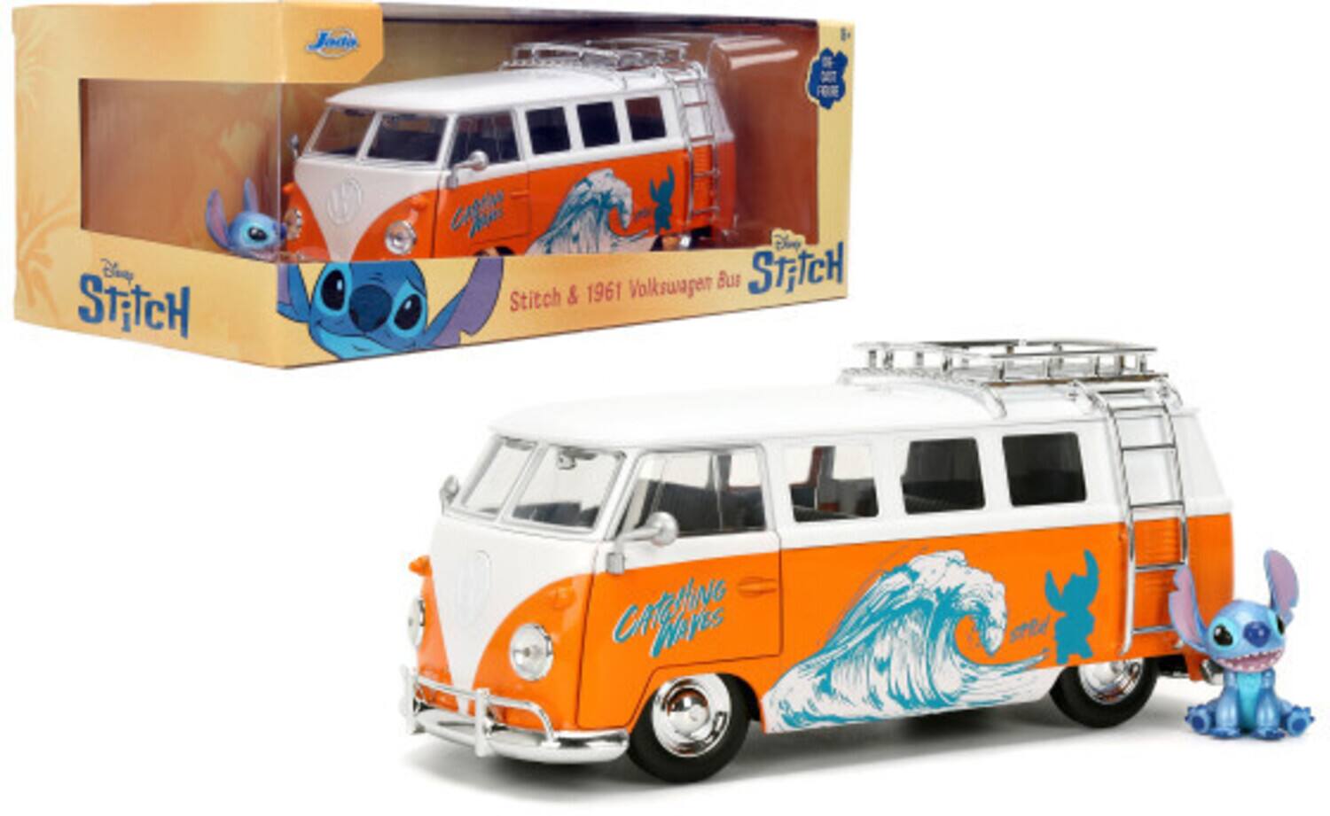 Stitch & 1961 Volkswagen Bus  
Stitch  
Catching Waves