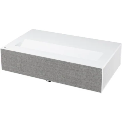 Front. LG - LG CineBeam 4K UHD Laser UST Projector LGHU715QW - White.