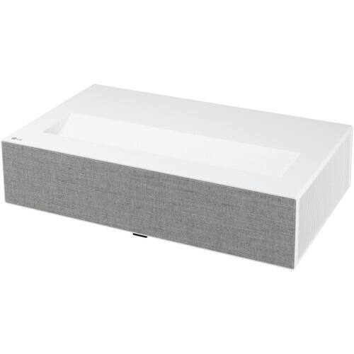 Front. LG - LG CineBeam 4K UHD Laser UST Projector LGHU715QW - White.