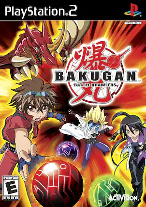 PlayStation 2
NTSC U/C
BAKUGAN
BATTLE BRAWLERS XU
EVERYONE
E
CONTENT RATED BY ESRB
ACTIVISION - E10+ (Everyone 10+)
