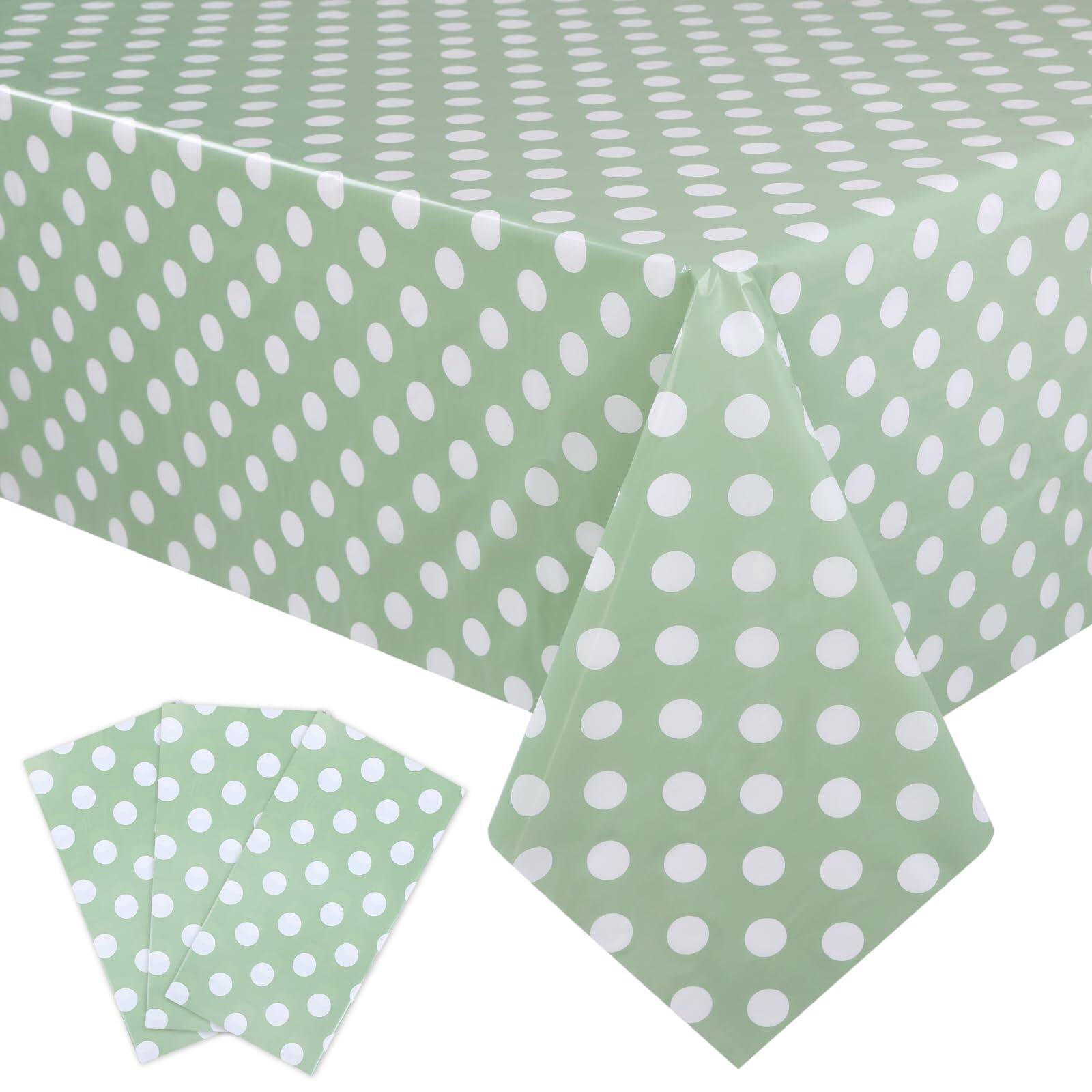 Sage Green Polka Dot-3