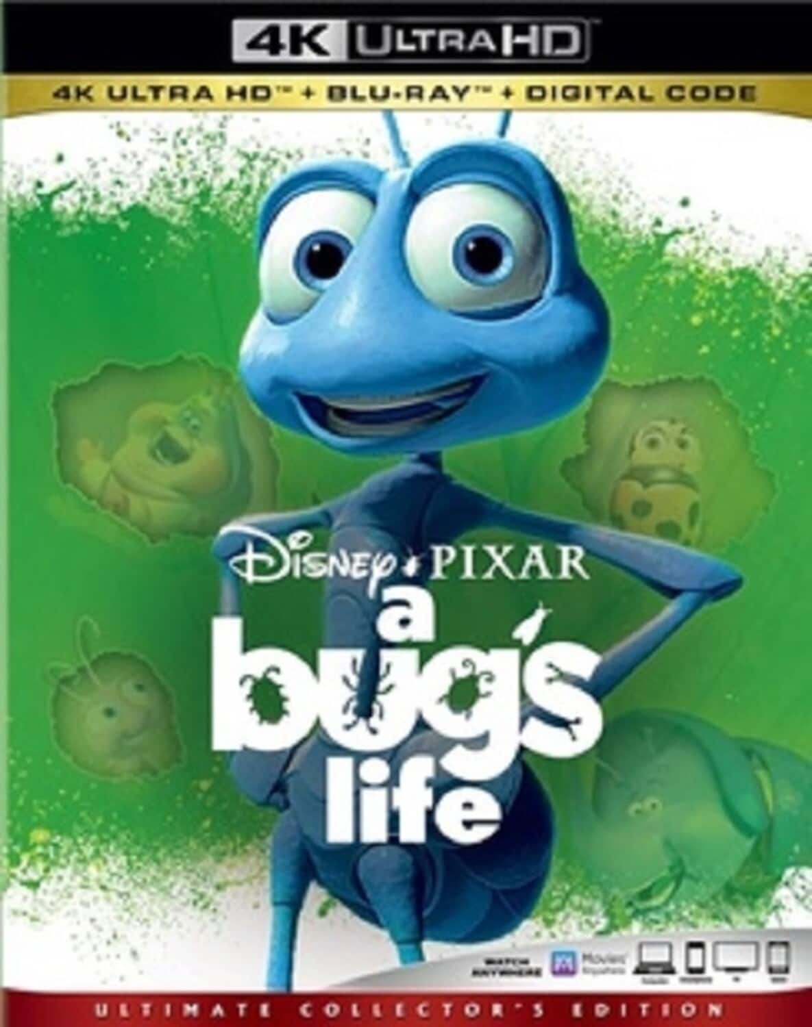 Front. A Bug's Life   - 4K Blu-Ray.