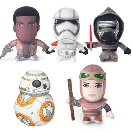 Toynk - Star Wars The Force Awakens Plush Set: Rey, Finn, Kylo Ren, BB-8, & Stormtrooper