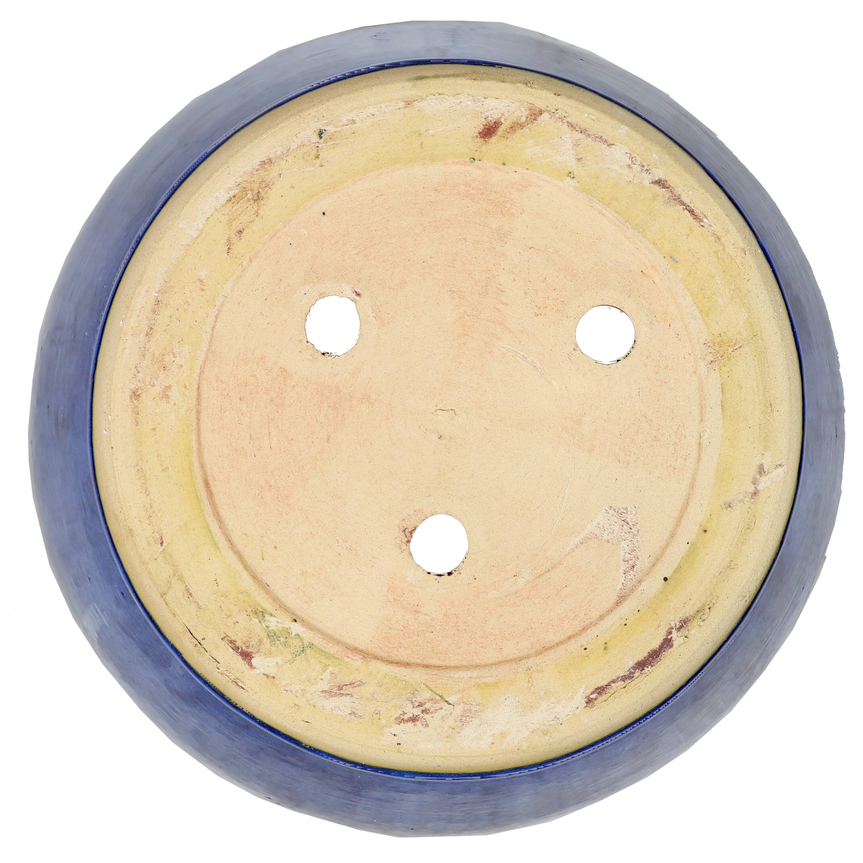 Alt View 6. Sunnydaze - Captivating Vista Ceramic Planter - 14" - Beachcomber.