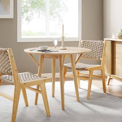 Front. Modway - Gallant 36" Dining Table by Modway - Oak Oak.