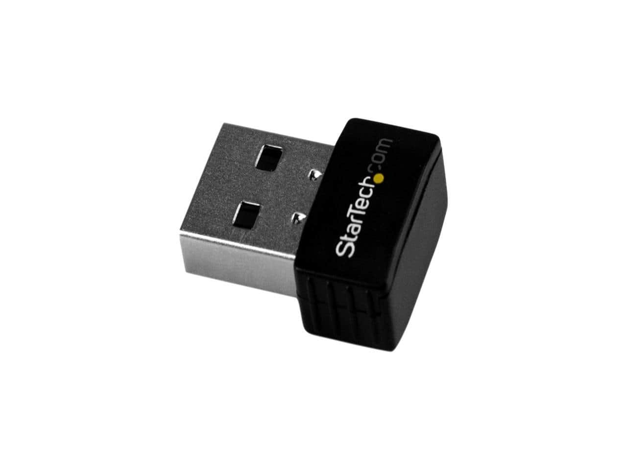 StarTech.com - AC600 Dual-Band USB WiFi Adapter, 1T1R 802.11ac Nano - 2.4GHz/5GHz