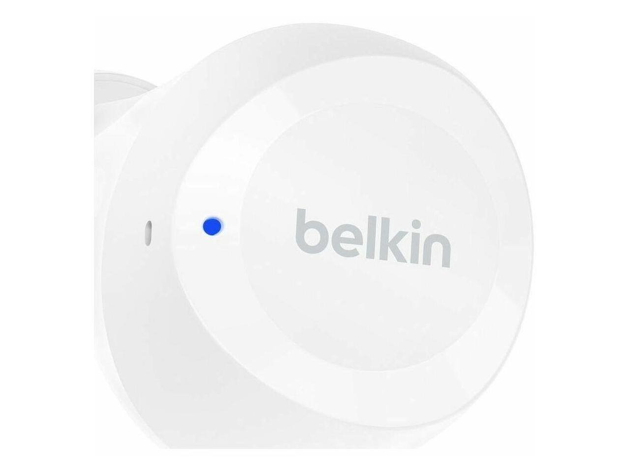 Alt View 3. Belkin - Belkin SoundForm Bolt 2 True Wireless Earbuds AUC009FQWHV2 (White) - Blue.