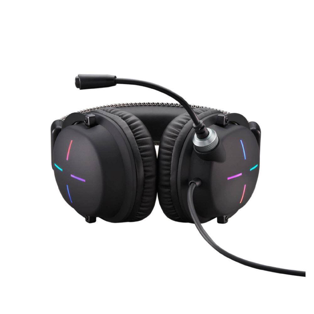 Left. Acer - Nitro Gaming Headset II| Over-Ear Design with RGB Lights - Black.