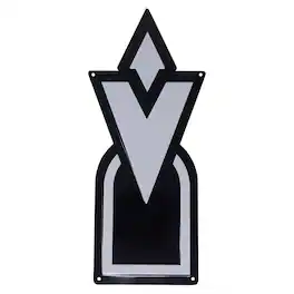 Fanattik - The Elder Scrolls V: Skyrim Quest Marker Tin Sign - White