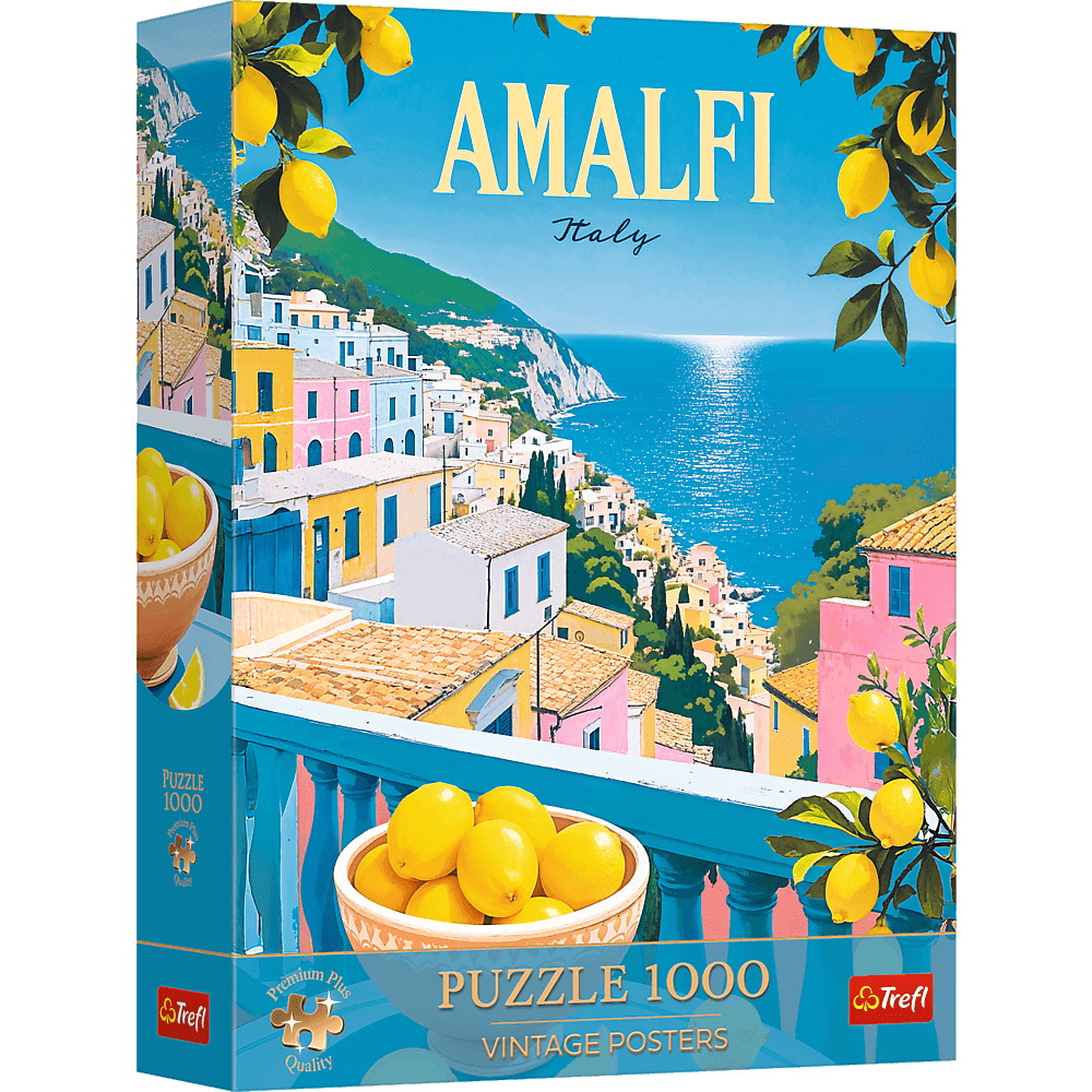 AMALFI Italy

PUZZLE 1000

EsTraf

Premium Plus Quality

PUZZLE 1000 VINTAGE POSTERS

Trefl