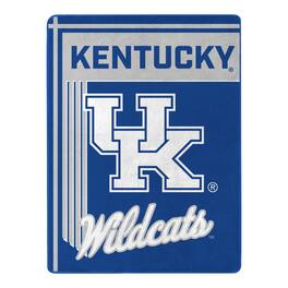 Sweet Home Collection - NCAA Kentucky Wildcats 46" x 60" Raschel Throw Blanket - Blue