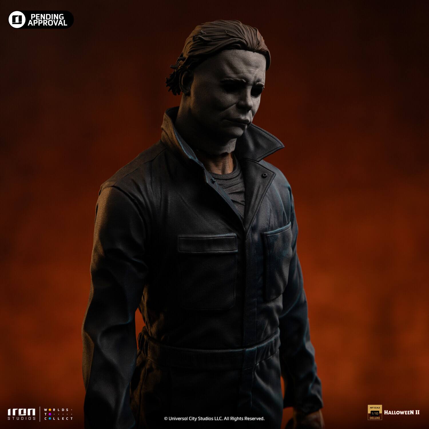 PENDING APPROVAL

Iron Studios Collectibles

Universal City Studios LLC. All Rights Reserved.

Halloween II

1/10 Deluxe