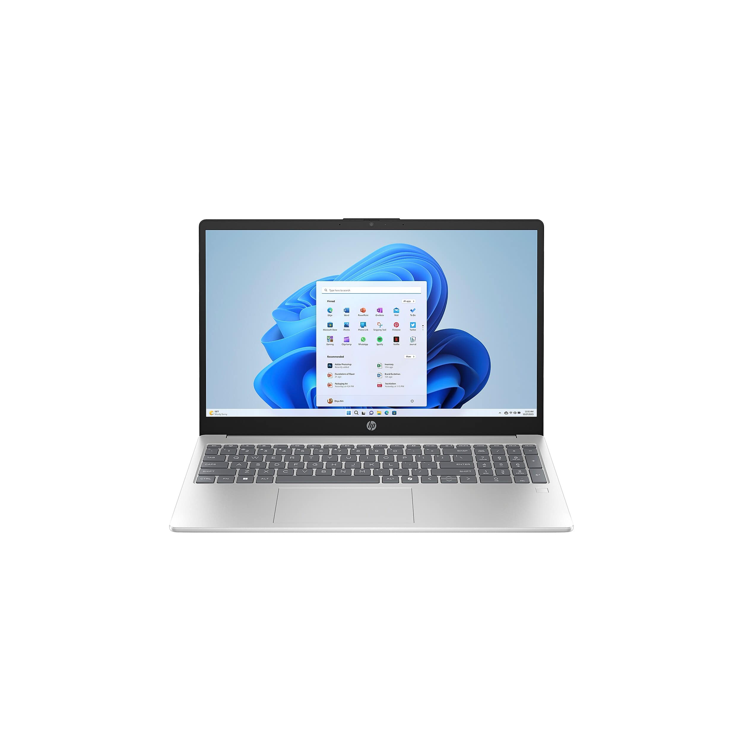 HP - 15.6" LED Laptop, Intel Core i3-N305 (2023), 8GB RAM, 256GB SSD,+ 7 Hours Battery, Windows 11 (B42YPUA#ABA)