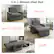 3-In-1 Sleeper Chair Bed
- Chair 100°
- Lounge 120°-140°-160°
- Bed 180°