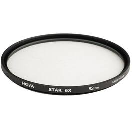 Hoya - 82mm Creative Star 6X Cross Screen Glass Filter