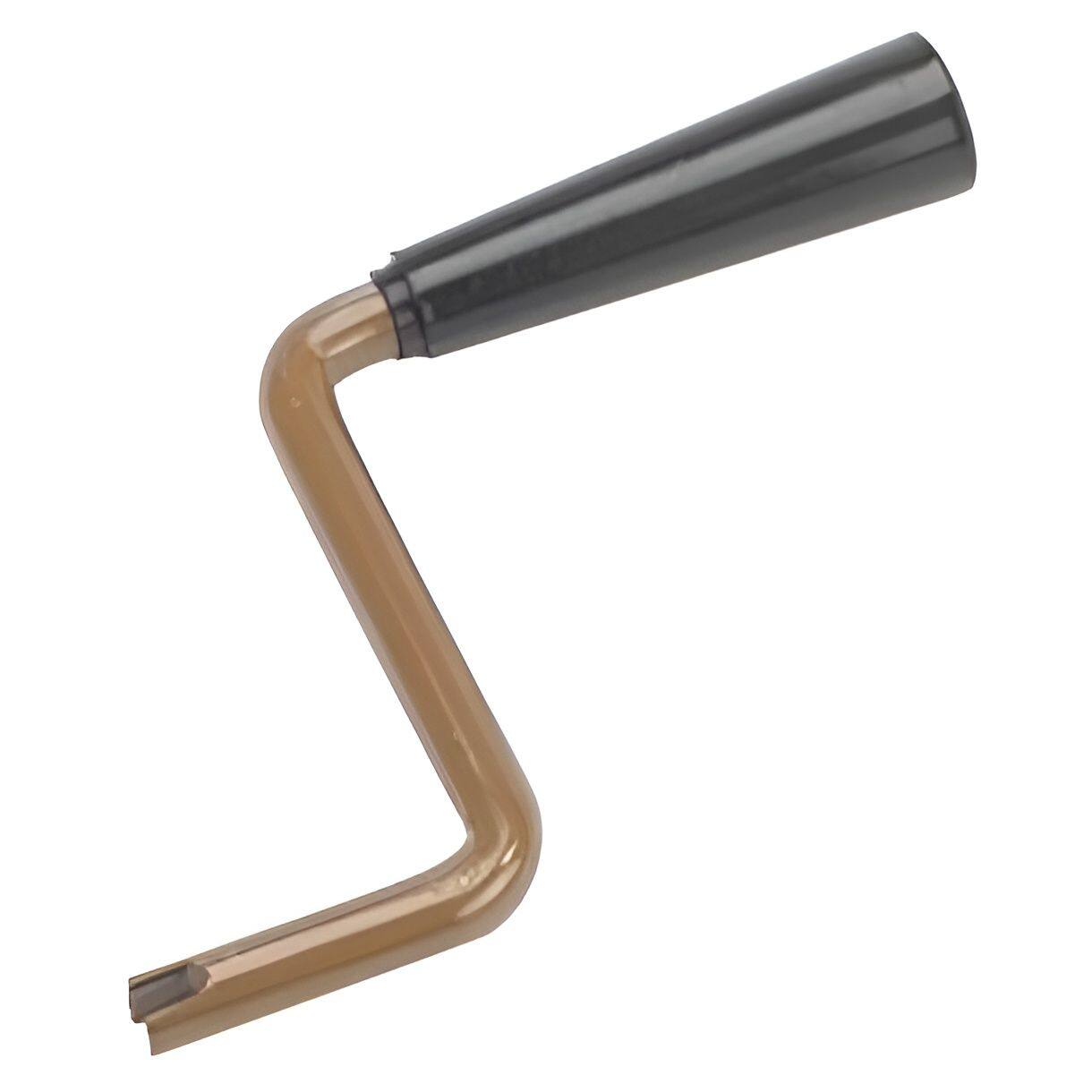 Alt View 2. Invacare - Bed Crank Assembly with High and Low Height Adjustments for Bed Replacement - Brown.