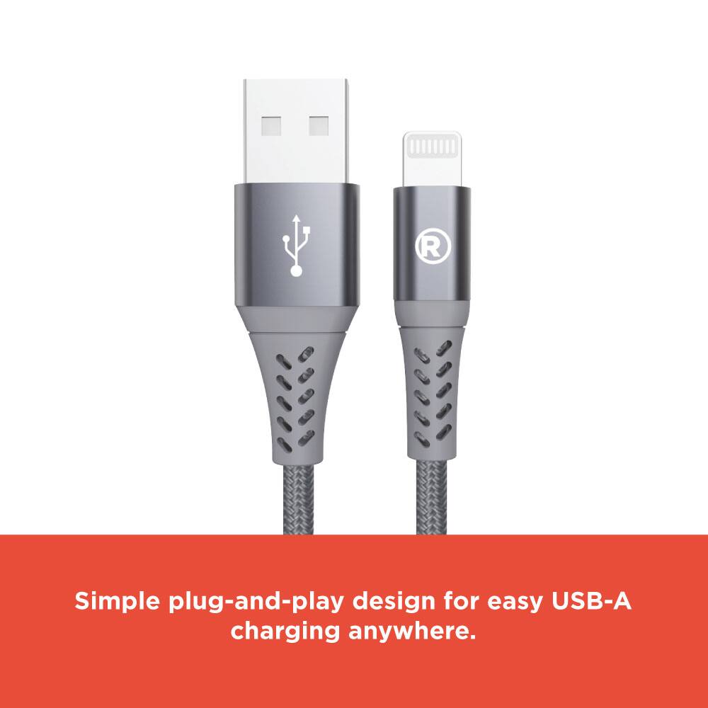 Simple plug-and-play design for easy USB-A charging anywhere.