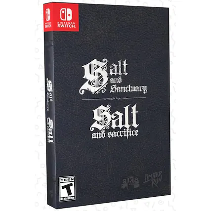 Nintendo Switch
Salt and Sanctuary
Salt and Sacrifice
TEEN T ESRB
Limited Run Studios - T (Teen 13+)
