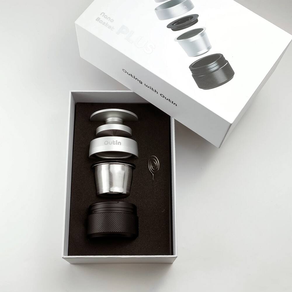 The text on the image reads "Cooking with Nano Plus outing with Outlin".