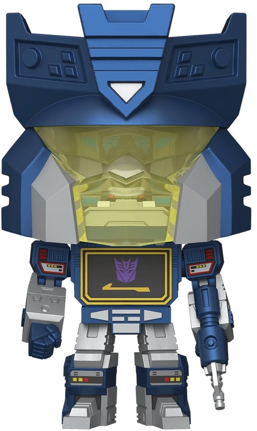 Front. Funko - FUNKO Bitty POP! Bots: Transformers - Soundwave with Rumble   - Collectibles - Multicolor.