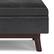 Alt View Zoom 17. Simpli Home - Owen Small Rectangular Storage Ottoman - Distressed Black.