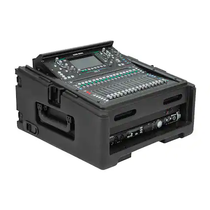 Front. SKB - SKB 1SKB-R102W 10 x 2 Compact Rolling Rig - Black.