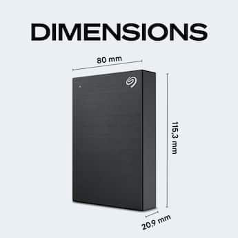 Seagate One Touch with Password 4TB External USB 3.0 Portable Hard Seagate One Touch with Password 4TB External USB 3.0 Portable Hard