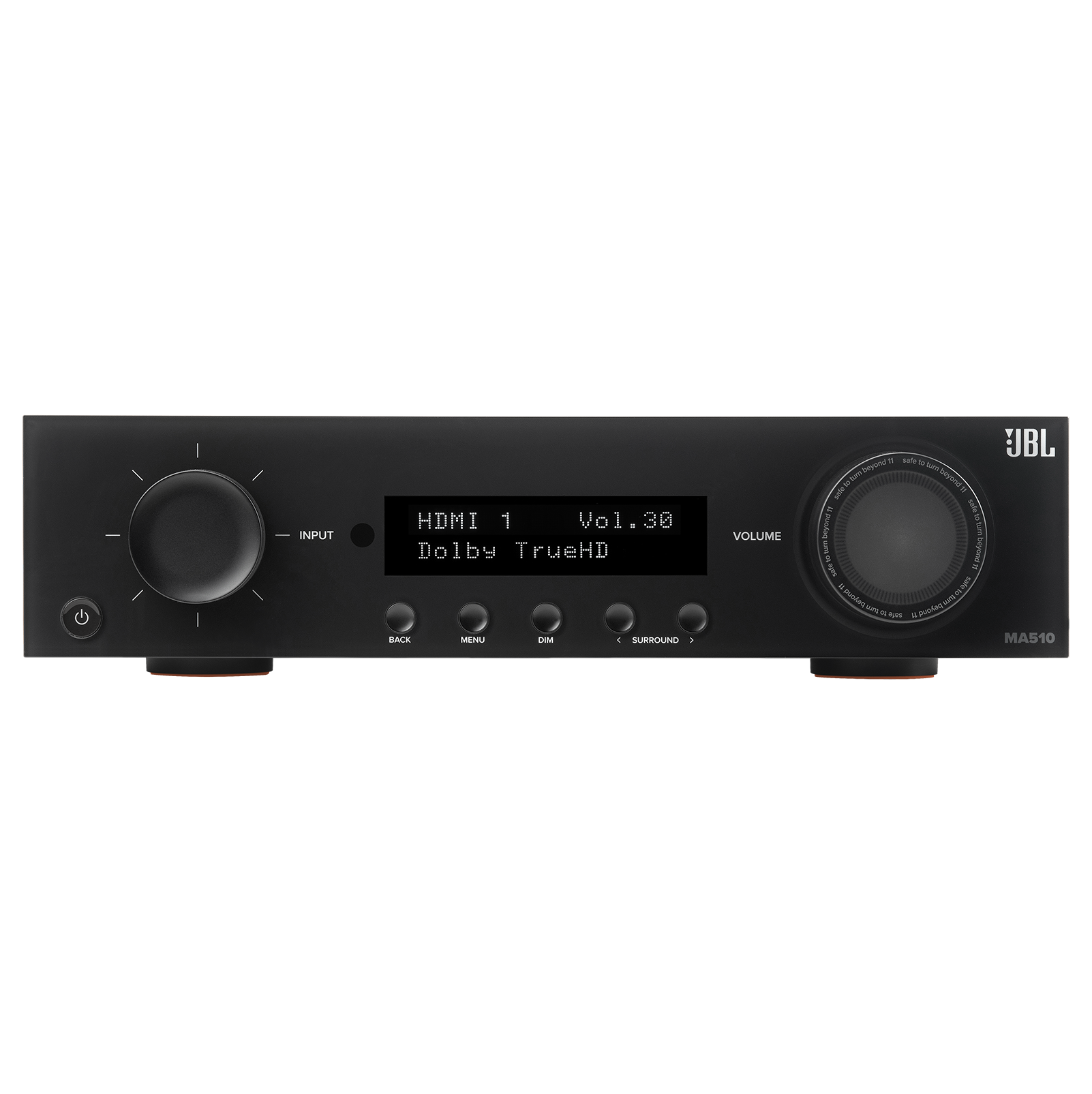 thumbnail image 2 of JBL MA510 5.2-Channel A/V Receiver - 75W Per Channel, Bluetooth, WiFi, HDMI, In White 2 of 11