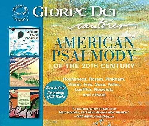 **Gloriae Dei Cantores**

**AMERICAN PSALMODY OF THE 20TH CENTURY**

Hovhaness, Rorem, Pinkham, Starer, Ives, Susa, Adler, First & Only Recordings of 23 Works

**"A rewarding journey through rarely heard repertoire, all of which deserves wider attention."**
- DAVID VERNIER, ClassicsToday.com

**GLOBIE De7 GLORIAE Dei ASAR cantorer MAKE HIS PRAISE GLORIOUS**

**Tin Lee**

**EC Hovhaness, Rorem, Pinkham, Starer, Ives, Susa, Adler, First & Only Loeffler, Neswick, and others**