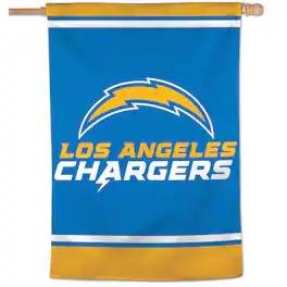 WinCraft - Los Angeles Chargers 28" x 40" Team Single-Sided Vertical Banner - Multicolor