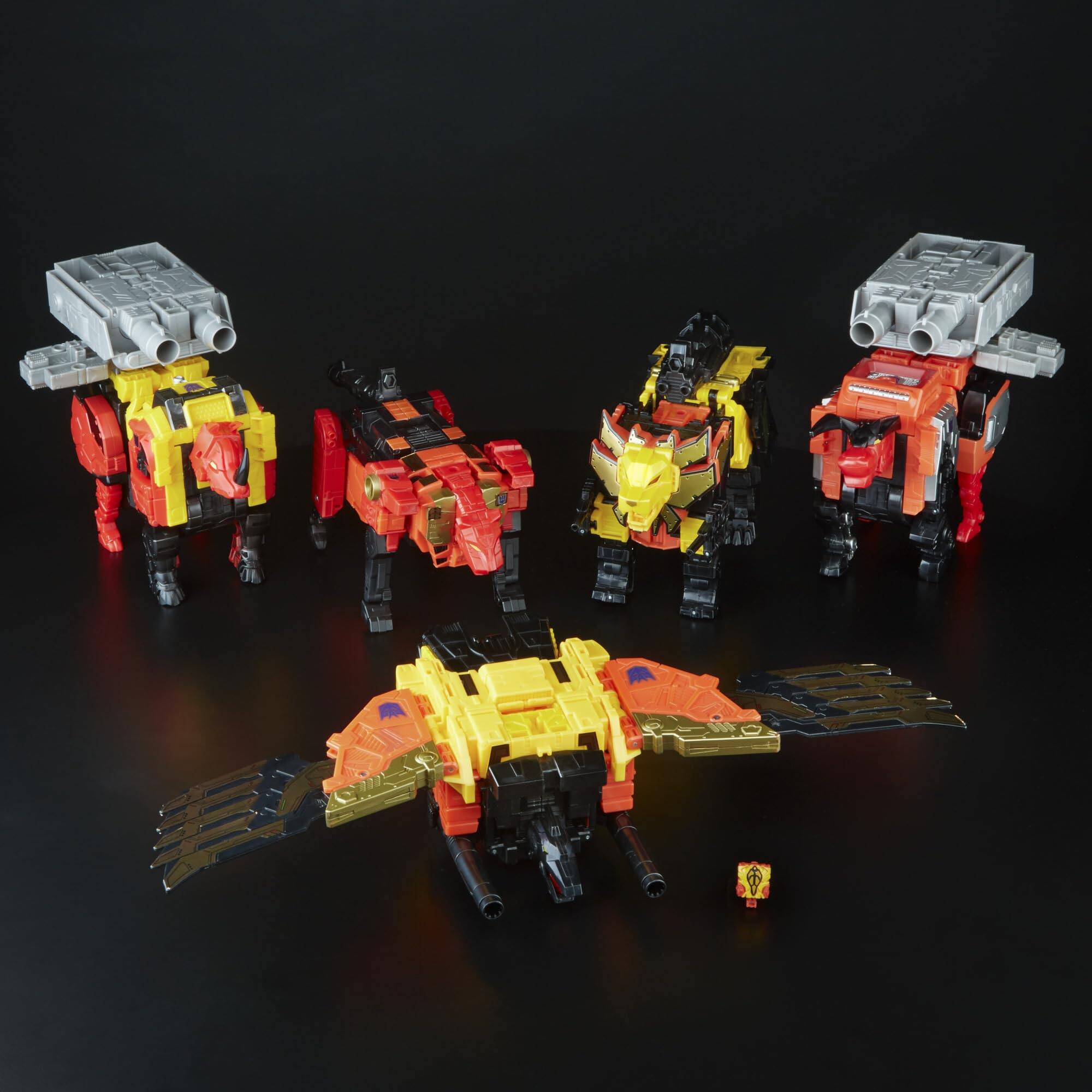 Back. Transformers - Predaking Combiner Team Set Titan Class | Transformers Generations Power of the Primes - Multicolor.