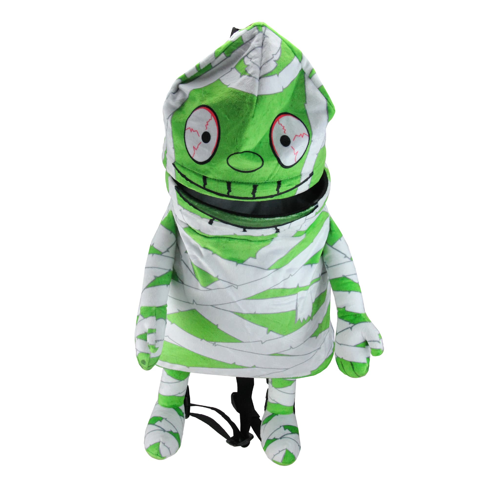 Northlight - Musical Mummy Halloween Trick or Treat Goodie Bag Costume Accessory - 20" - Green