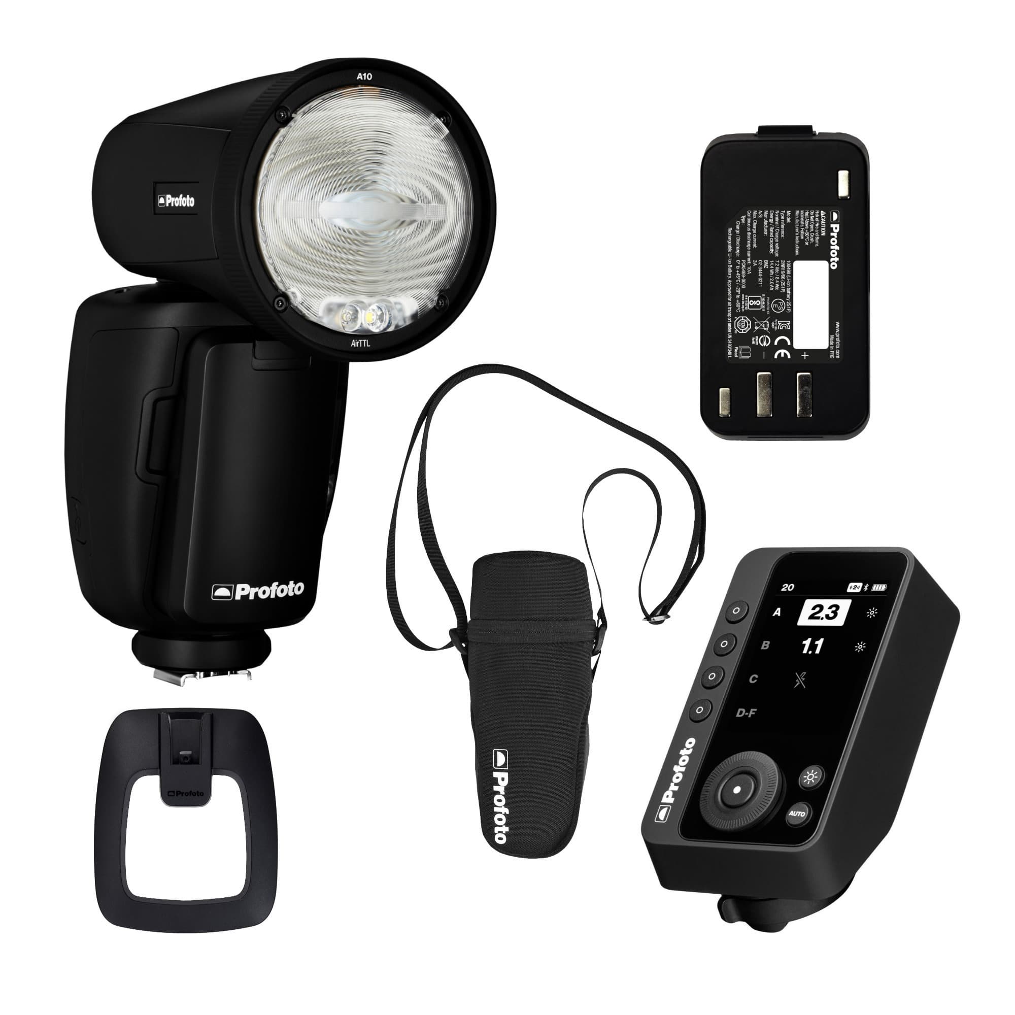 Profoto - A10 On Camera Flash Light for Nikon with Connect Pro Bundle