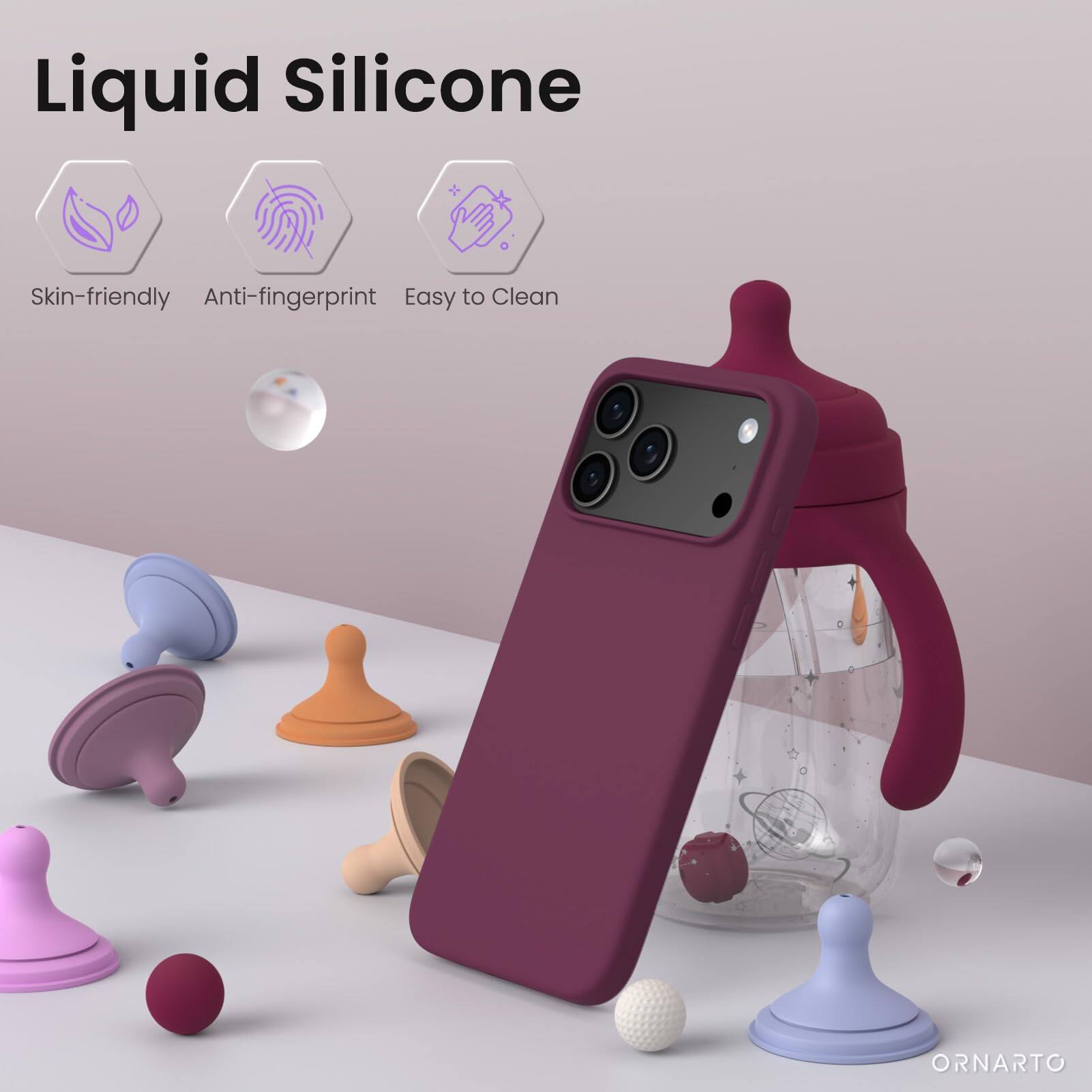 Liquid Silicone

Skin-friendly  
Anti-fingerprint  
Easy to Clean  

ORNARTO
