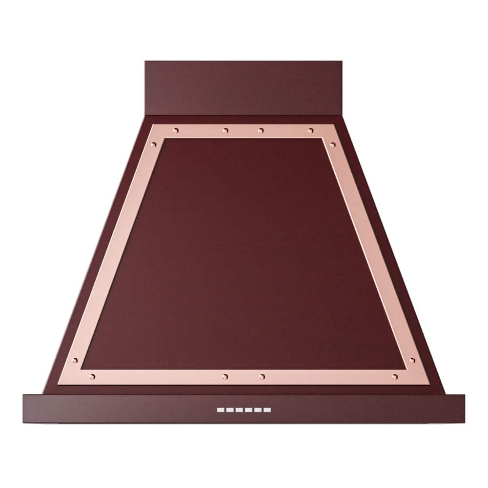 ILVE - 30 inches - Externally Vented - Wall Range Hood - Burgundy