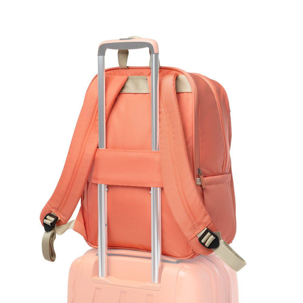 Left. Atlantic - Atlantic Daytrip Backpack - Coral Orange.