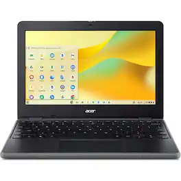 Ace - Chromebook 511 C737T C737T-C8WD 11.6" Touchscreen Chromebook - Full HD - Intel N-Series N150 - 8 GB - 64 GB Flash Memory - Black