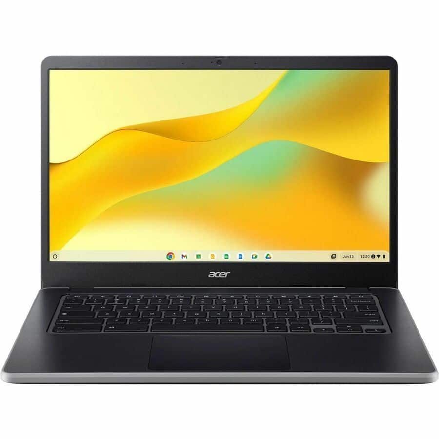 Acer - Refurbished Excellent - Refurbished Chromebook 314 - 8GB RAM - 64GB SSD - C936-C1DM - Black