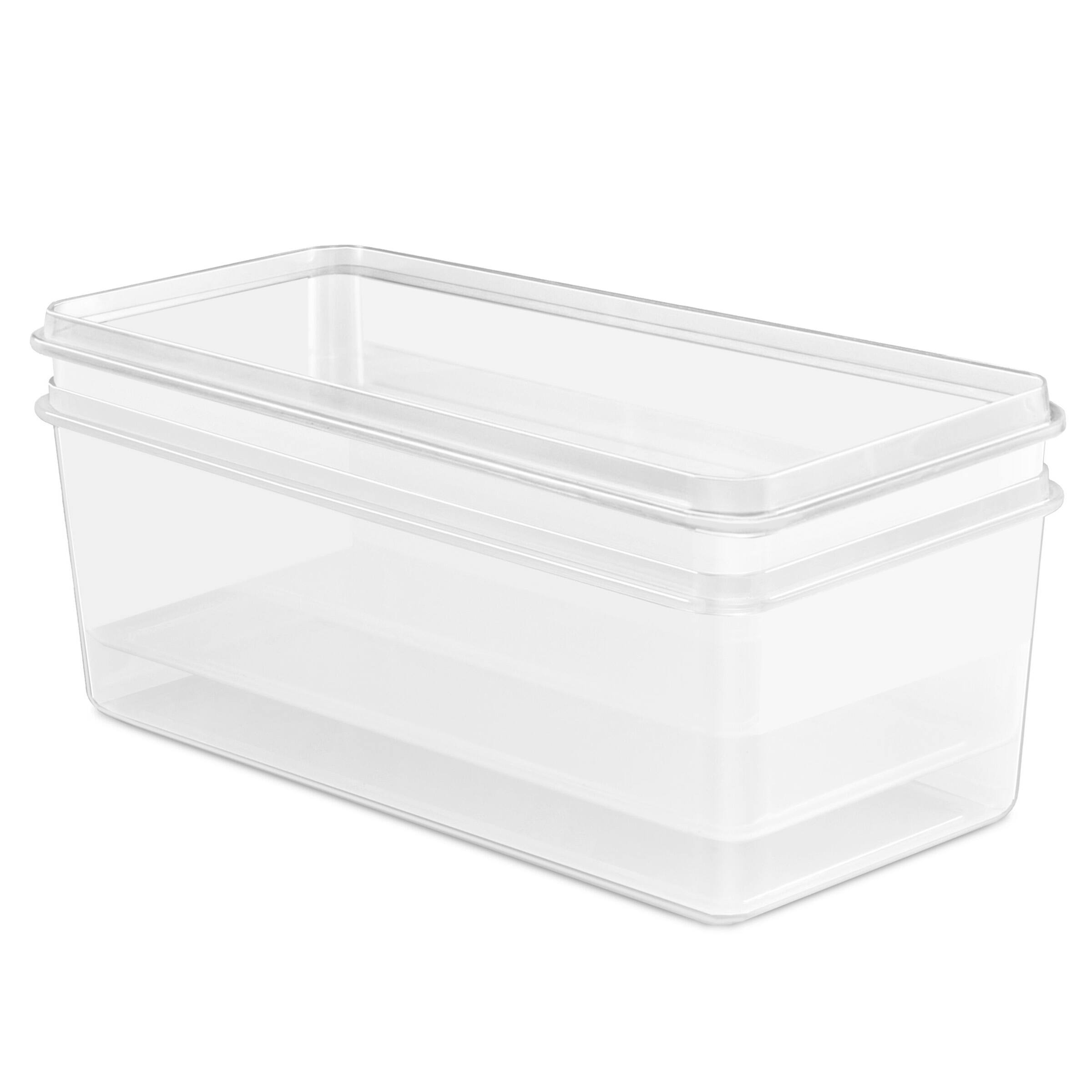 Alt View 6. Sorbus - Sorbus Airtight Food Storage Containers, Four-Way Snap Lids Keeps Food Fresh, Store Cereal, Pasta, Flour and more - Clear.