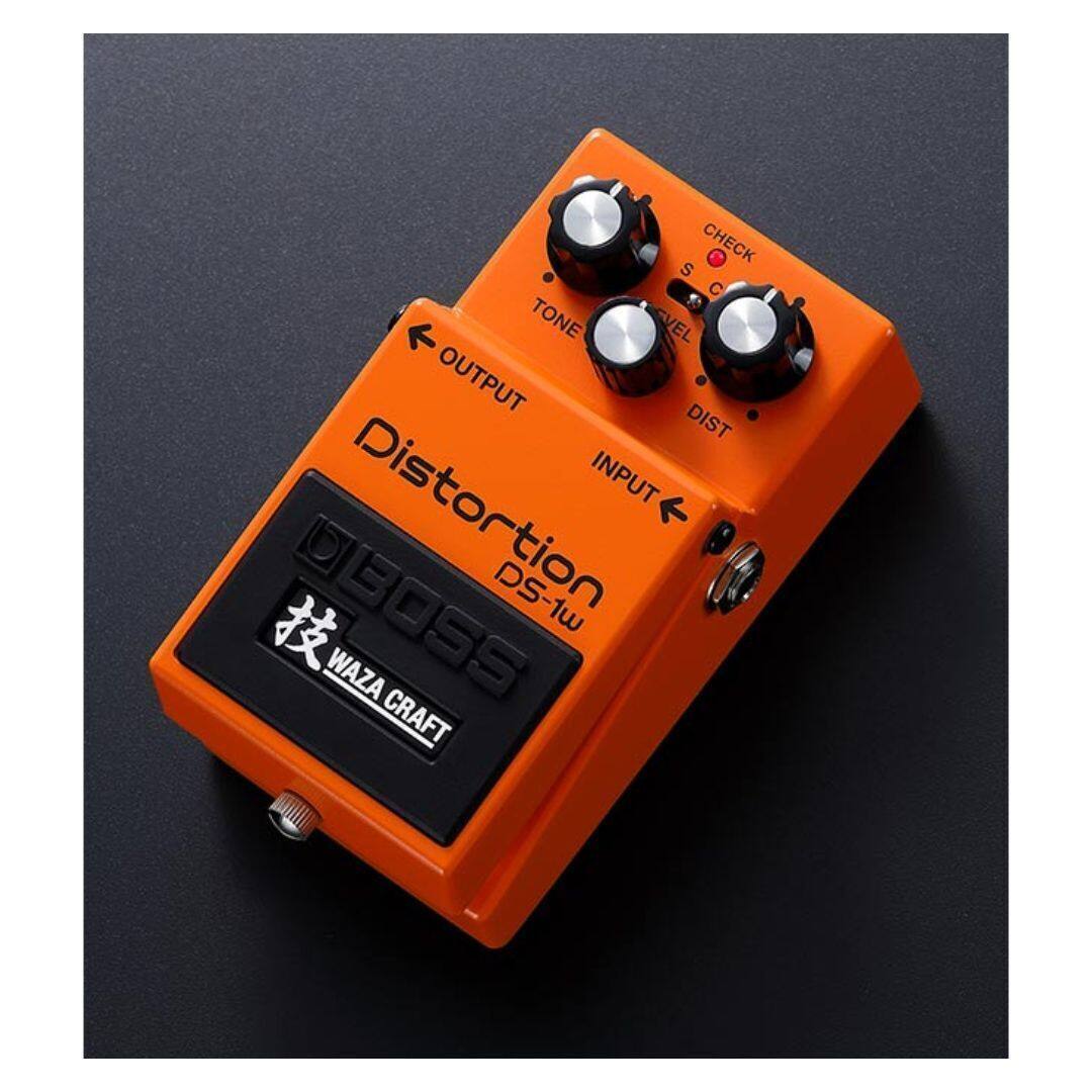 CHECK S TONE LEVEL OUTPUT DIST INPUT Distortion BOSS DS-1w WAZA CRAFT