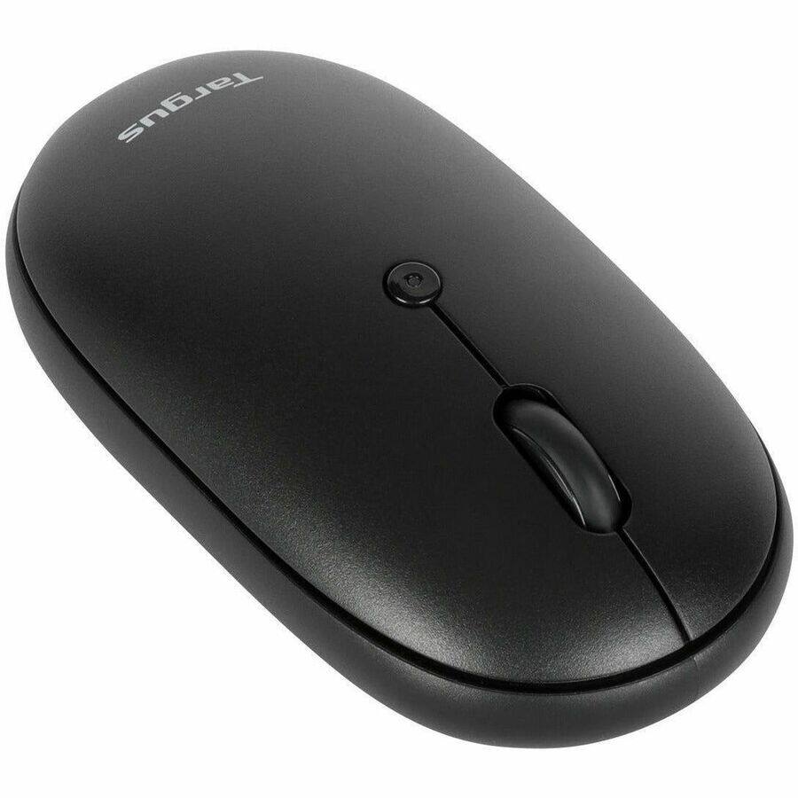 Alt View 2. Targus - Targus Compact Multi-Device Antimicrobial Wireless Mouse - Optical - Wireless - Bluetooth/Radio Frequency - 2.40 GHz - Black.