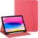 Front. Kitcheniva - iPad 10th Generation 2022 Case With Stand And Pocket 10.9'' Pink - Pink.